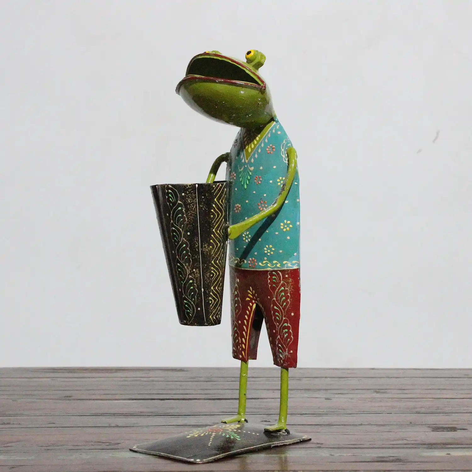 Multi Color Decorative Frog Pen Holder - popular handicrafts